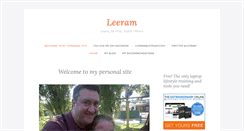 Desktop Screenshot of leeram.com